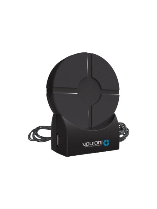 Emisor ActivHub RF50 compacto y de largo alcance, compatible con sistemas EDGE VR y EDGE RF para transmisión inalámbrica profesional.