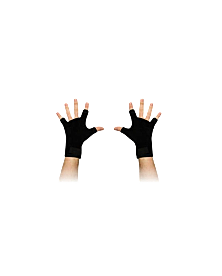 Optitrack Guantes Mocap, guantes con velcro para fijar rotuladores en manos y dedos, ideales para captura de movimiento