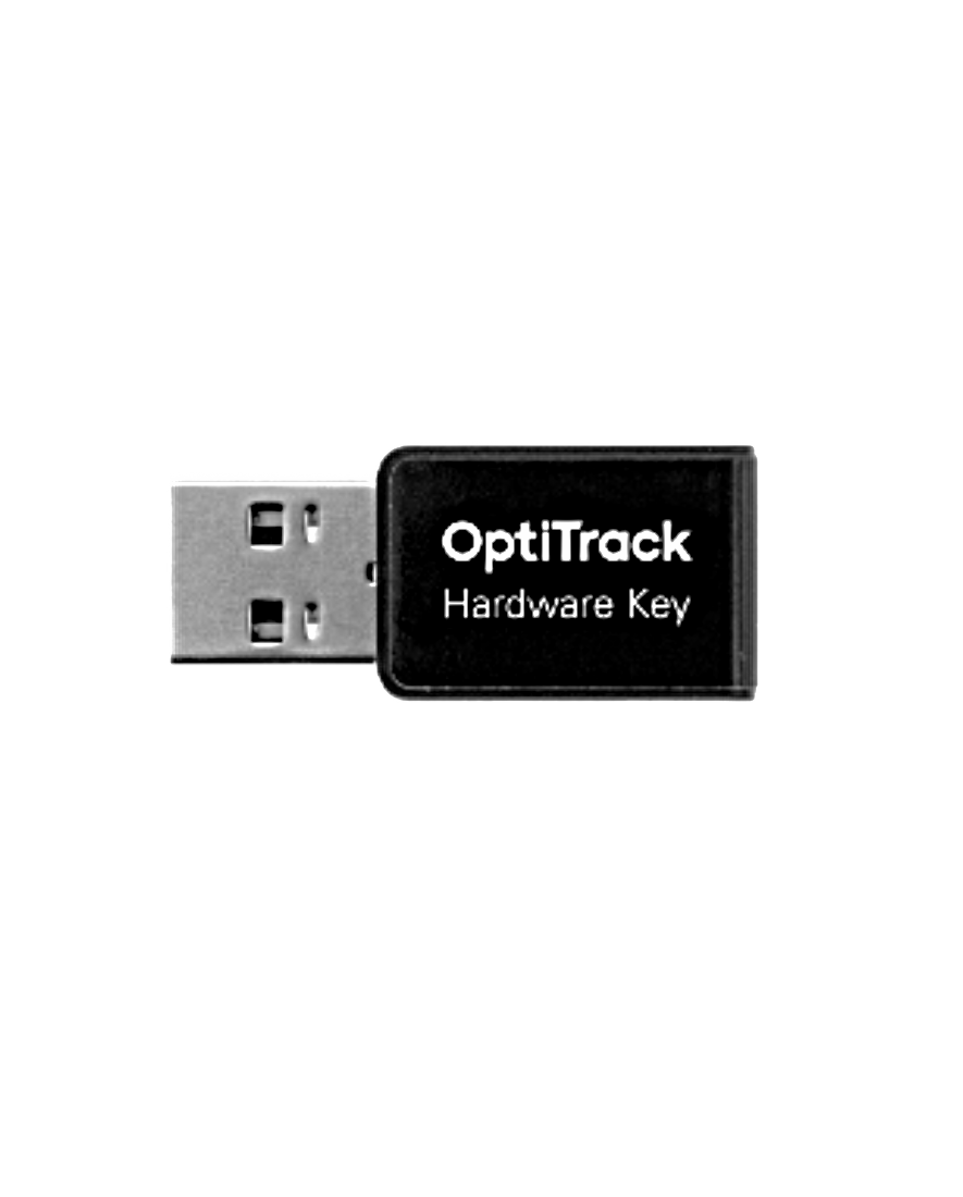 Optitrack Hardware Key en acción