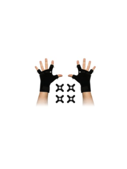 OptiTrack Kit de Mano – Seguimiento de dedos, muñecas y antebrazos con guantes mocap para captura de movimiento precisa.