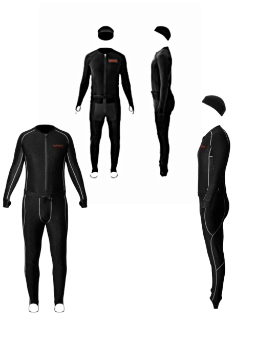 Optitrack traje captura de movimiento