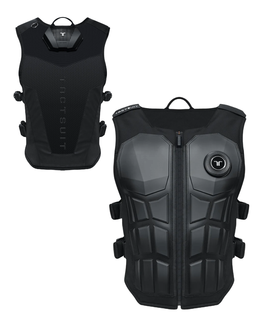 bHaptics TactSuit Pro, chaleco háptico con 32 motores ERM para una experiencia inmersiva en VR y gaming