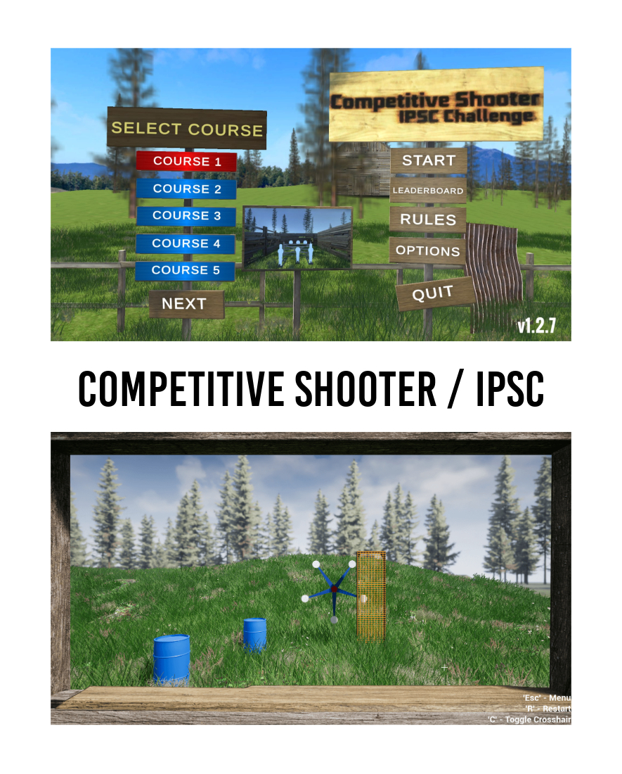 Laser Ammo Tirador Competitivo