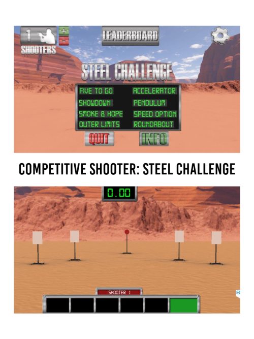 Laser Ammo Competitive Shooter