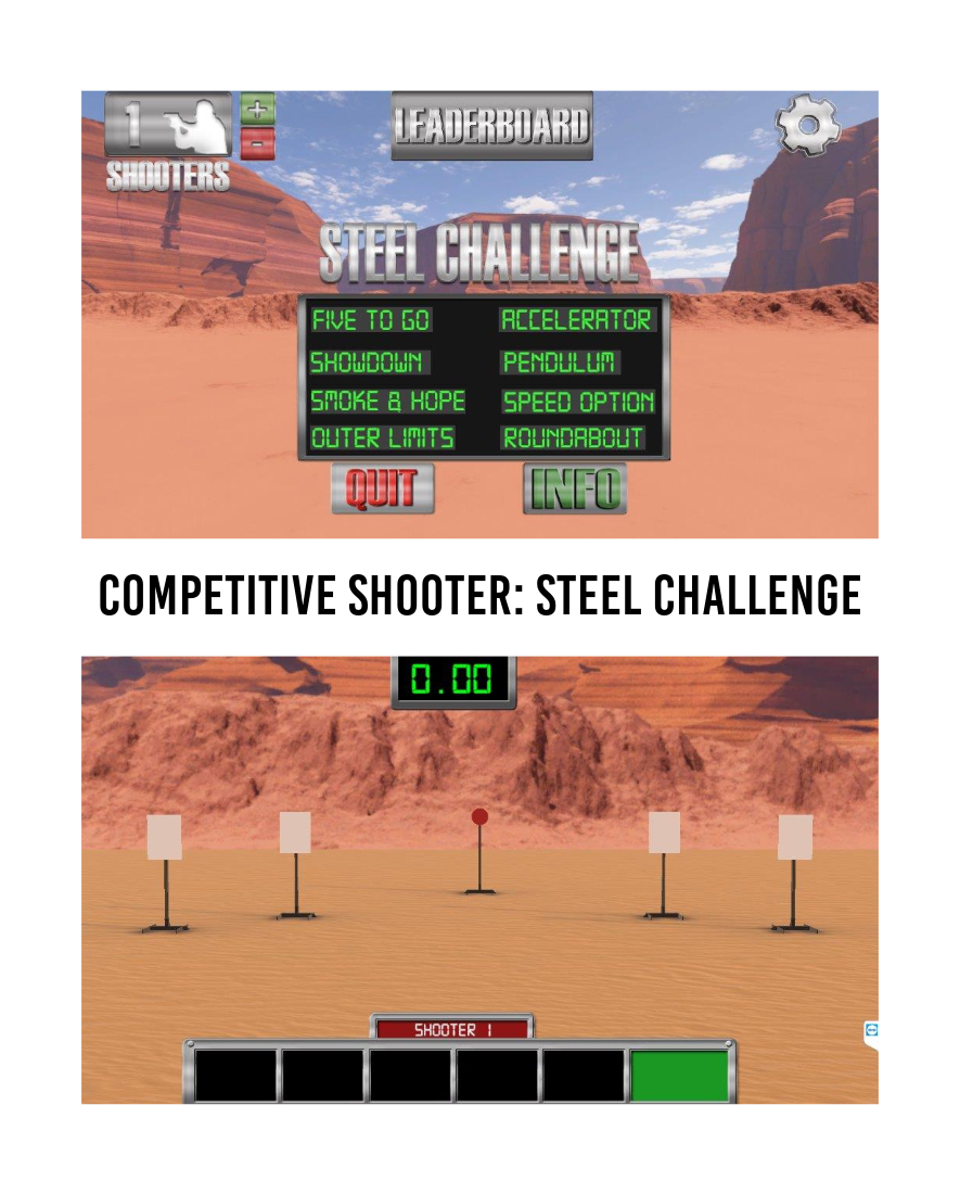 Laser Ammo Competitive Shooter