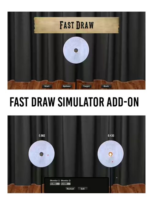 Laser Ammo Simulador de tiro rápido Add-on