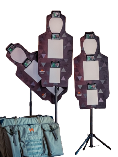 Laser Ammo Silueta de cuerpo humanoide