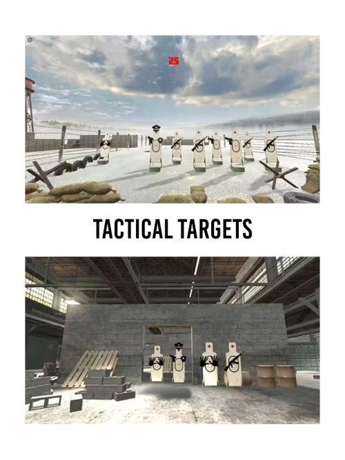 Laser Ammo Tactical Targets add-on