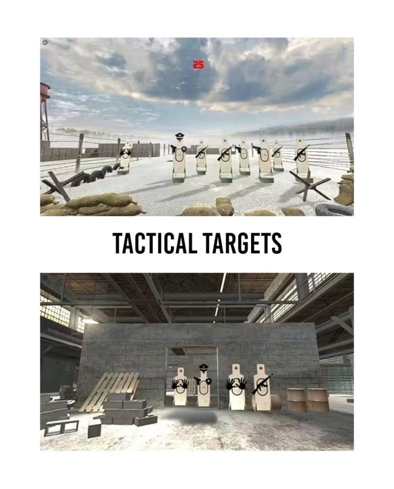 Led Bullets Target Laser Ammo Tactical Targets add-on to the Smokeless Range - Target3D ...