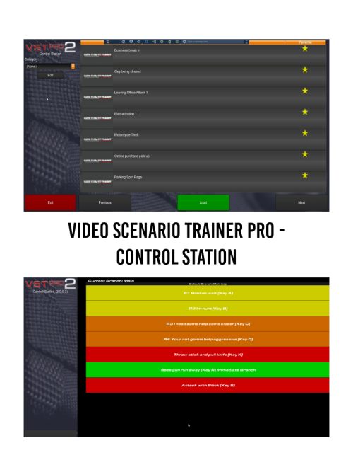 Laser Ammo Video escenario Trainer Pro - Control Station