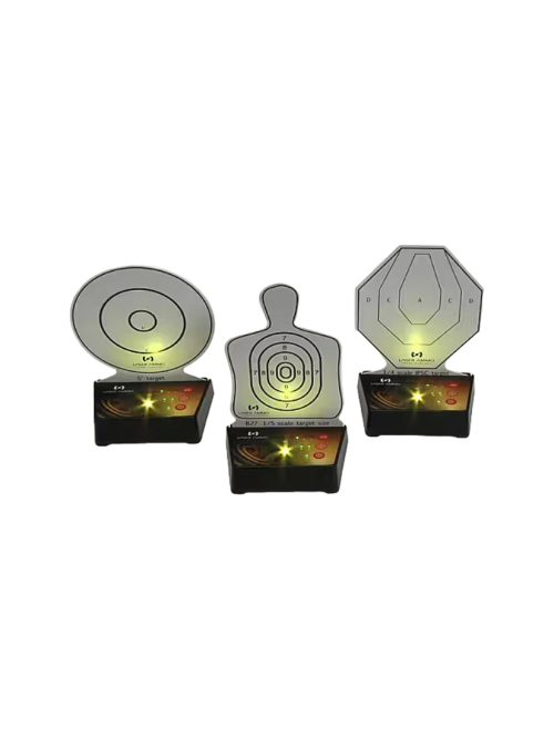 Laser Ammo Blancos interactivos de entrenamiento múltiple - Paquete de 3